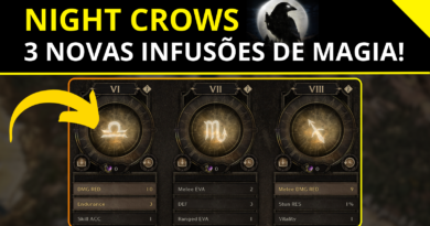 Night Crows Novas Infusões de Magia