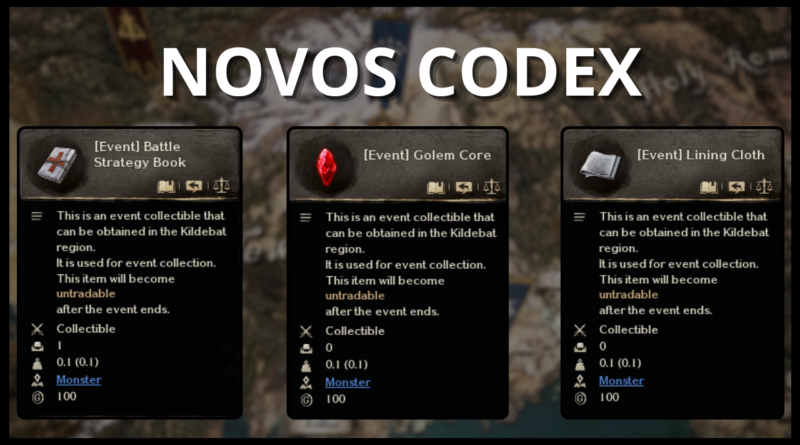 Novos Items de Codex - Night Crows