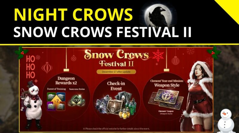 Night Crows - Snow Crows Festival II