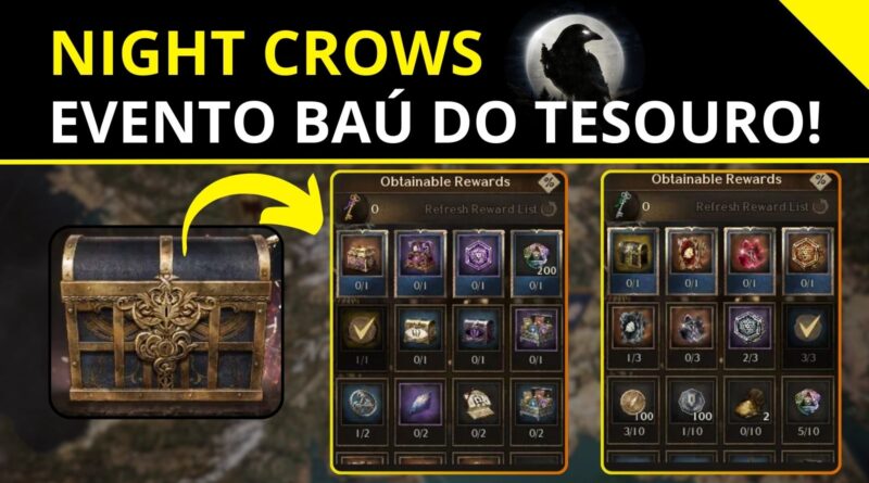 Night Crows - Evento Baú do Tesouro