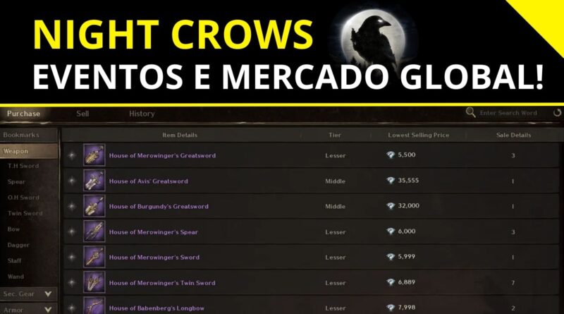 Night Crows - Eventos e Mercado Global