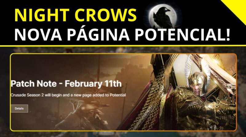 Night Crows - Nova Página Potencial