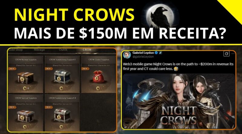 Night Crows - receita em um ano