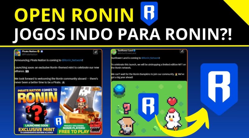 Open Ronin - Jogos indo para ronin