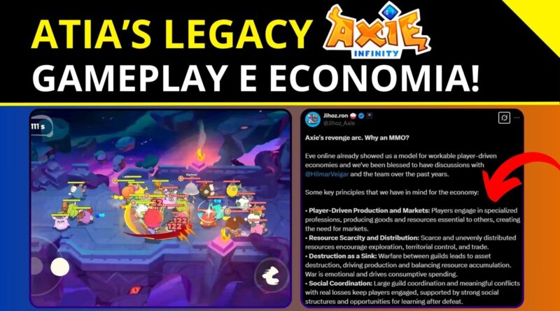 Axie Infinity - Atias Legacy Gameplay Economia