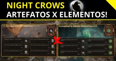 Night Crows - Artefatos x Elementos Eventos