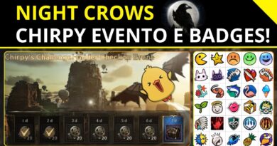Night Crows Eventos do Chirpy