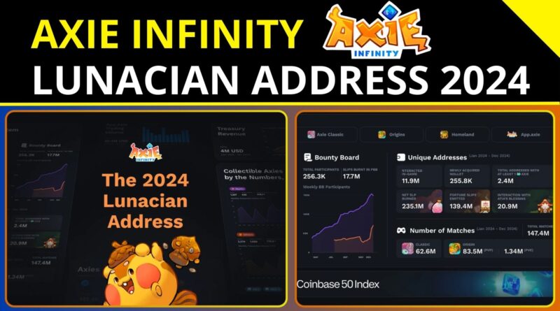 Axie Infinity Lunacian Address 2024
