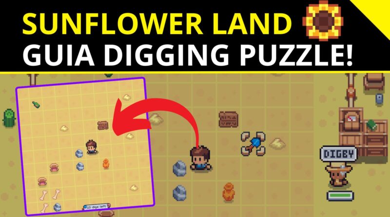 Digging Puzzle Sunflower Land Guia